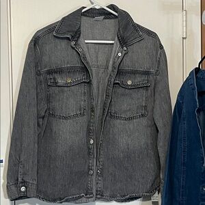 Zara Gray Jean Jacket